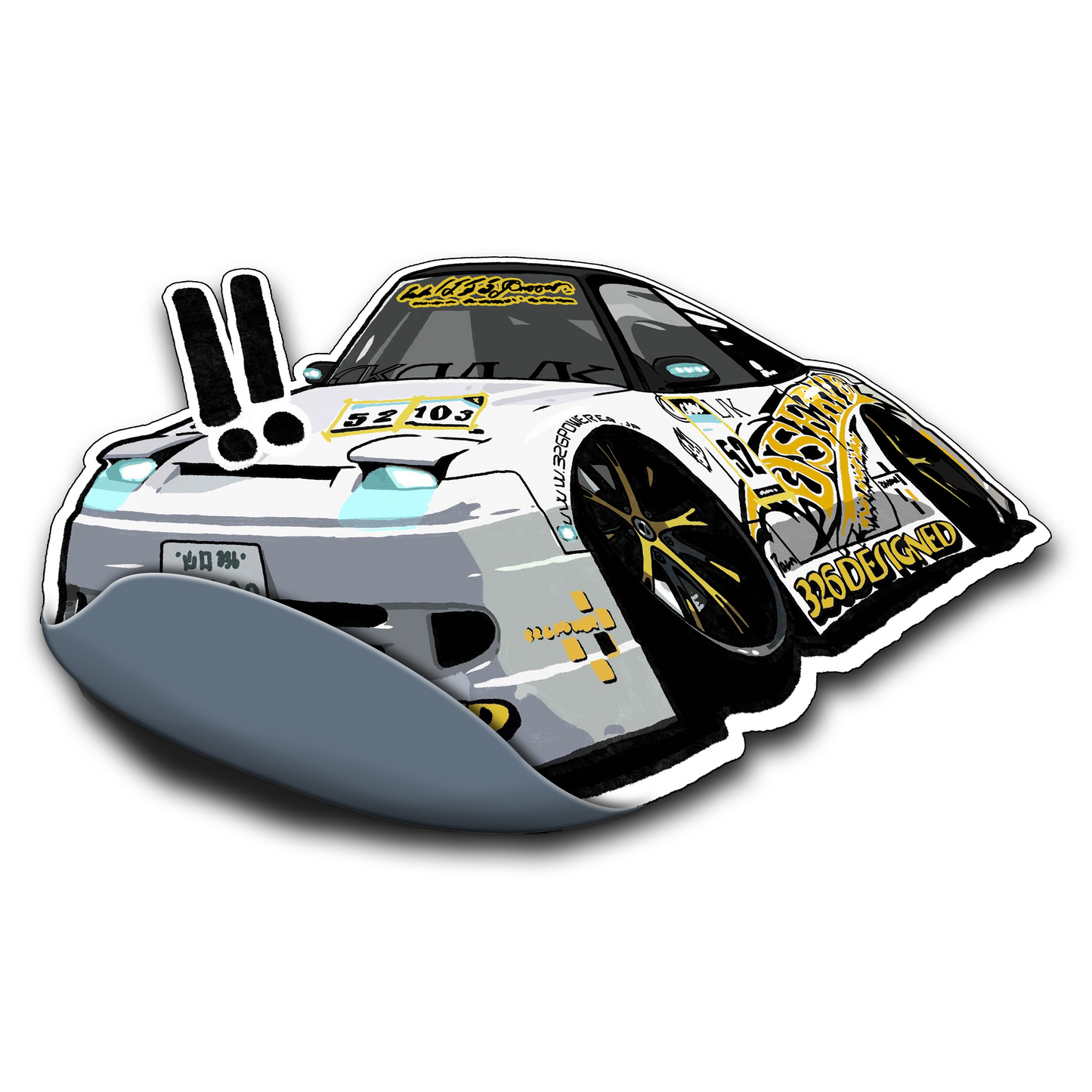 Aibert 326 Sticker