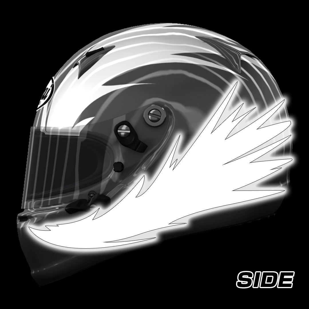 Deserve Helmet Decal